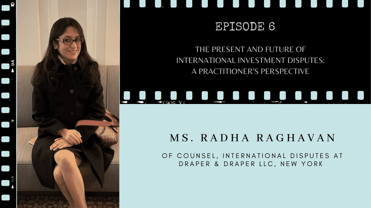 Ms. Radha Raghavan on TCLF One-on-One discusses Arbitration